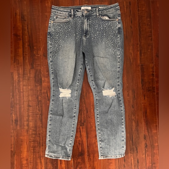 Judy Blue Rhinestone Jeans - Picture 4 of 4
